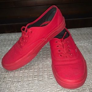 Red vans